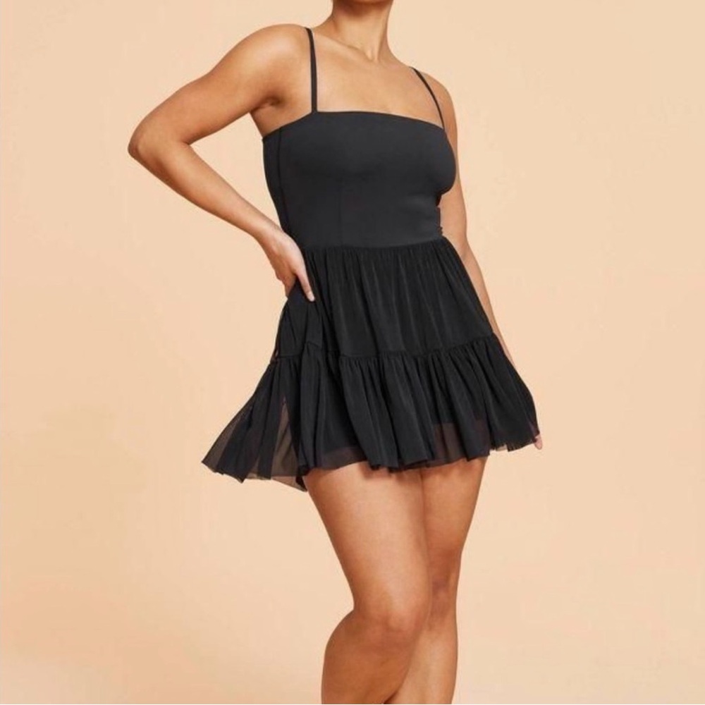 Blogilates Black ballerina active dress